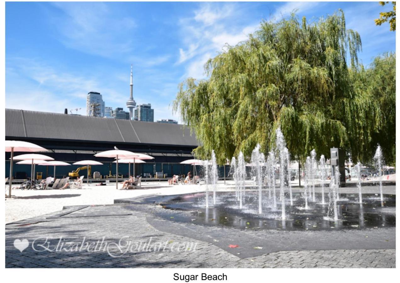 Three-Bedroom Condo With Free Parking Nearby Cn Tower With Lake View โตรอนโต ภายนอก รูปภาพ